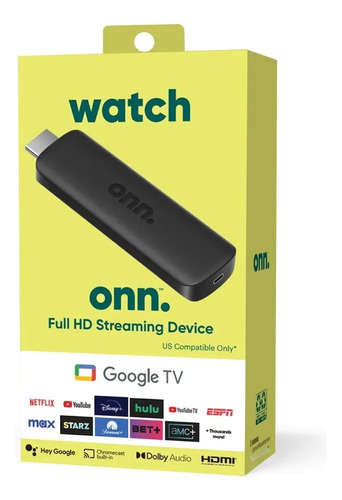 Caja Streaming Google TV Full HD Onn