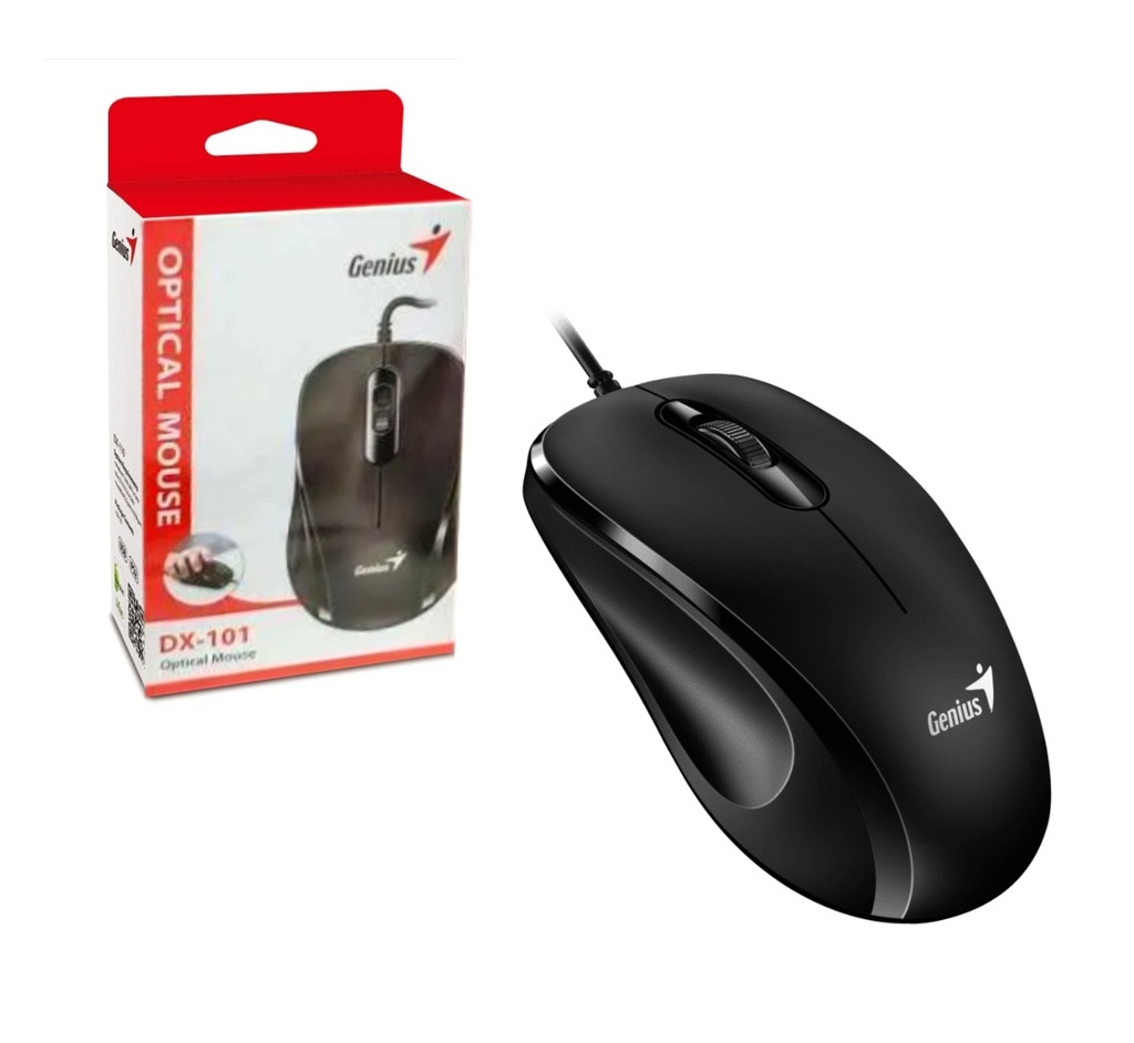 [31010026400] Mouse Genius DX-101 USB negro