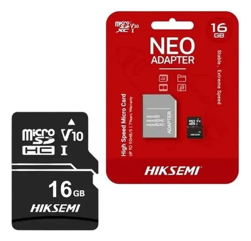 Memoria Micro SD Clase 10 16GB