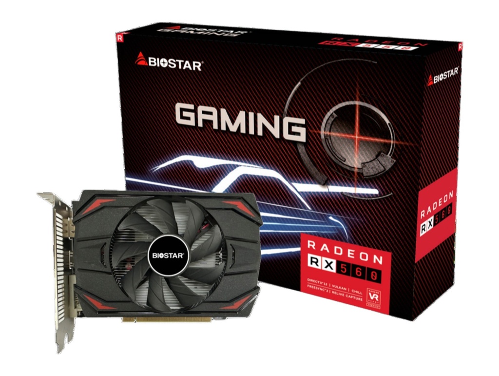 Tarjeta De Video Amd Radeon Rx560 4GB Gddr5 Pci-E 3.0