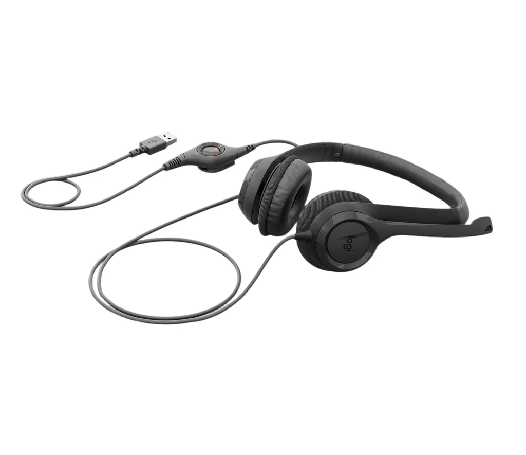 Auricular Over-Ear Con Conexión USB-A Con Micrófono