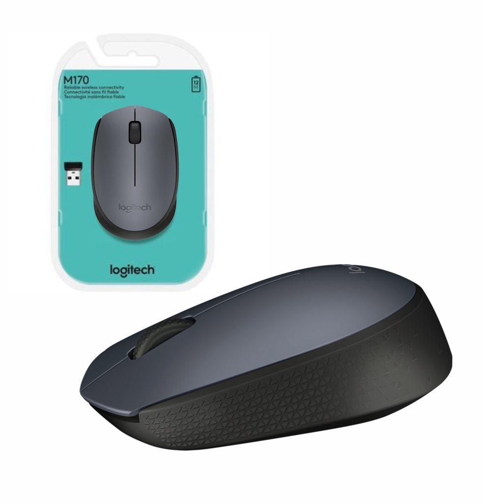 [M170] Mouse Logitech M170 inalámbrico negro