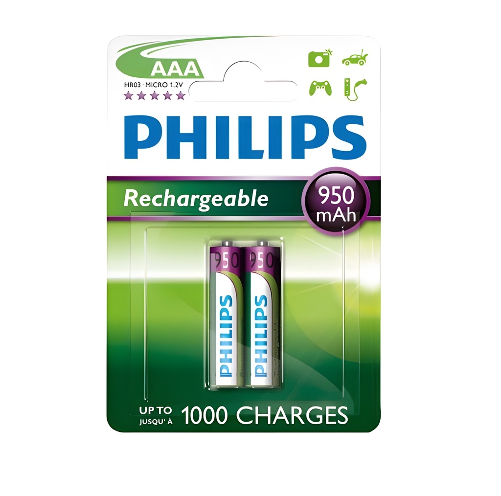 Pila Recargable Aaa 950mAh