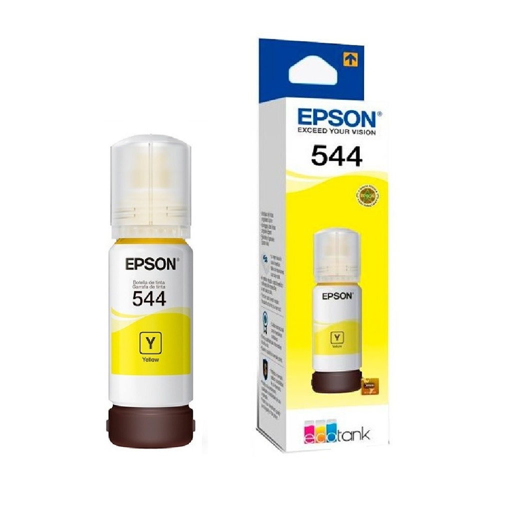 Botella De Tinta Epson Original Amarillo 65ml 5000 Páginas