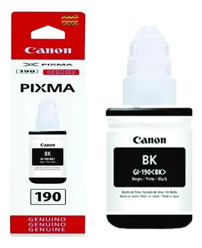 Botella De Tinta Negra Canon 270ml