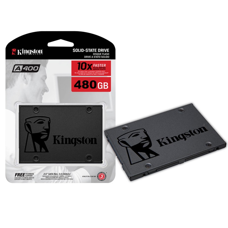 [SA400S37/480G] Disco SSD Kingston 480GB A400