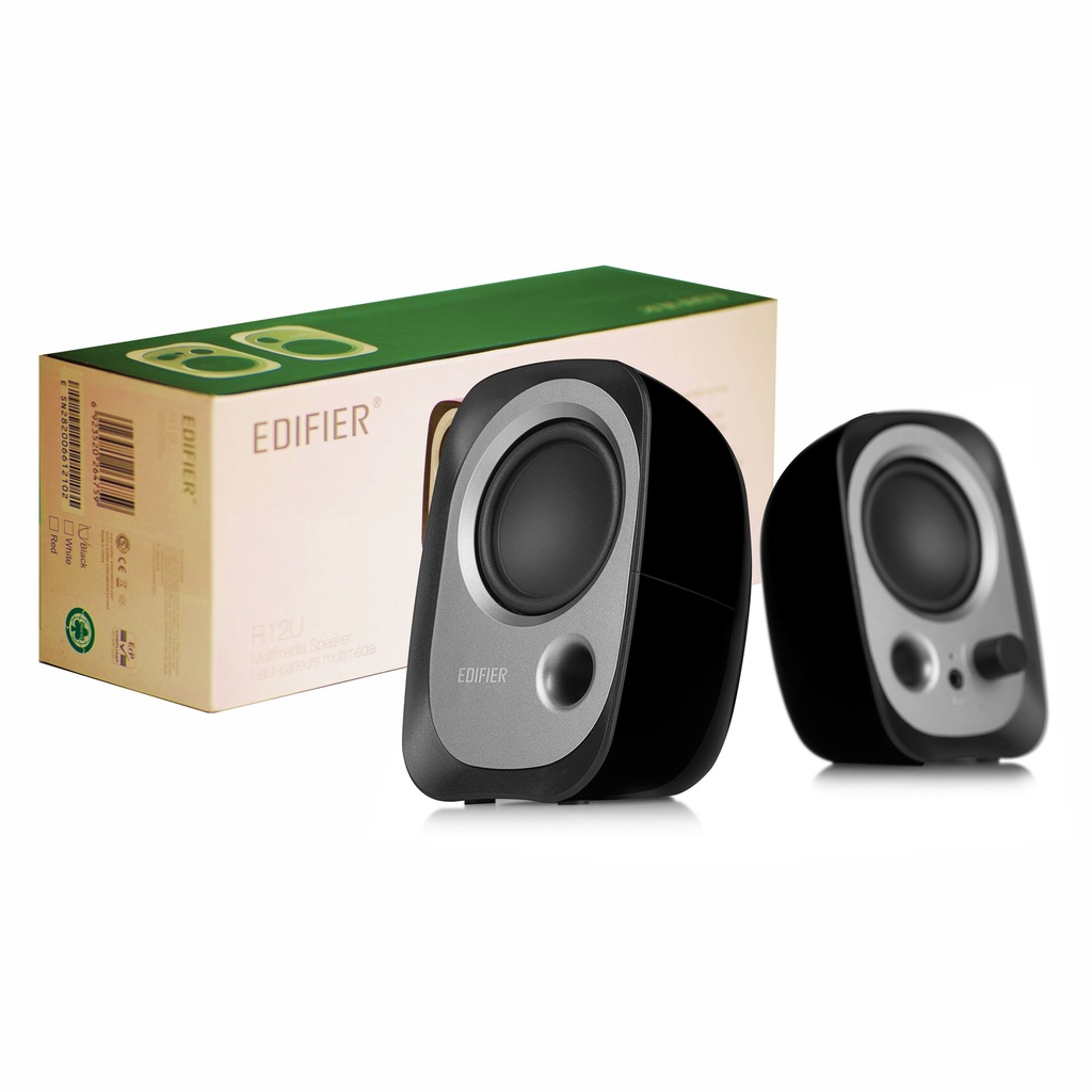 [R12U] Parlantes Edifier 2.0 R12U negro