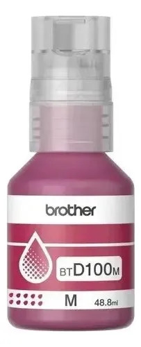 Botella De Tinta Brother Btd100m Magenta 48.8ml