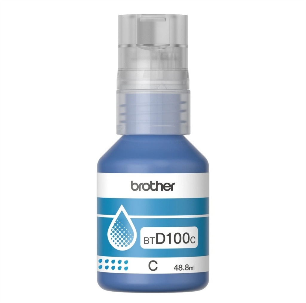 Botella De Tinta Brother Cyan 48.8ml