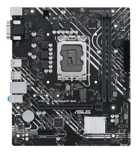 MOTHERBOARD INTEL Lga 1700 Intel H610m mATX