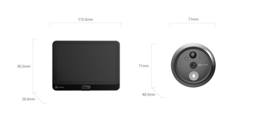 Kit De Videovigilancia IP 1 Canal 2MP