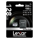 Memoria microSDXC Lexar Pro 128GB Silver Plus