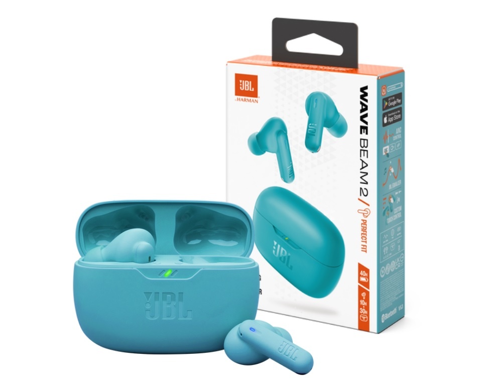 [Wave Beam 2] Auricular JBL Wave Beam 2 azul Bluetooth