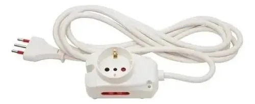 Alargue 3m 1xSchuko + 2x3 En Línea Conatel