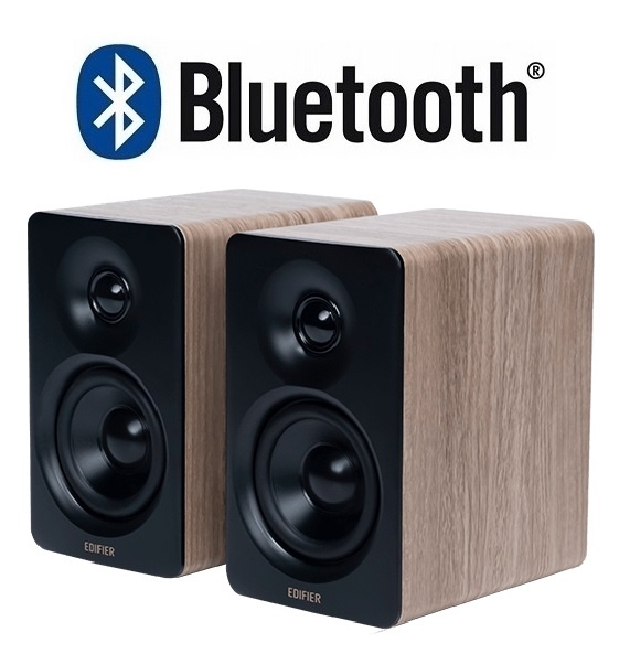Parlantes Edifier 2.0 M60 66W bluetooth roble