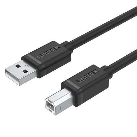 [Y-C420GBK] Cable USB Unitek para Impresoras 3m