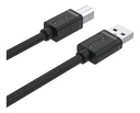Cable USB-A A USB-B 3m Unitek