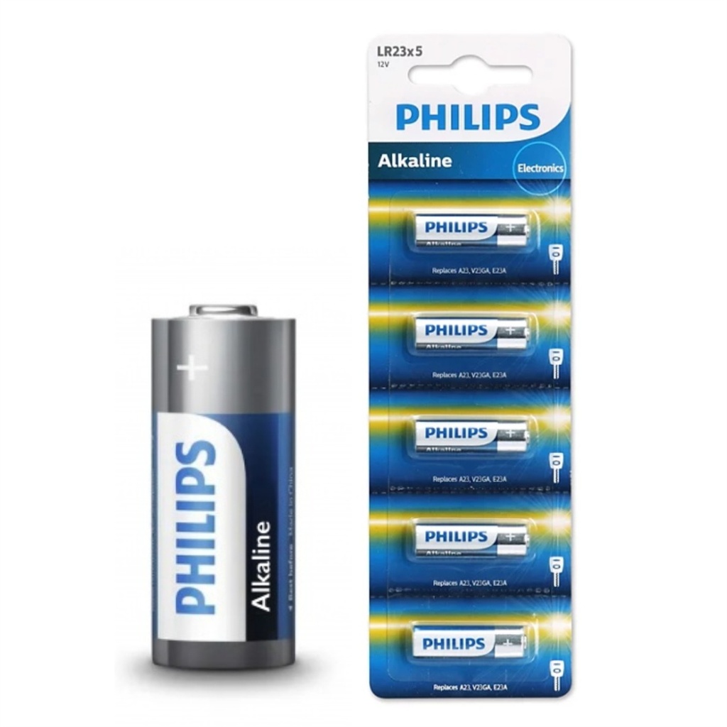 Pila alcalina Philips LR23 X 5