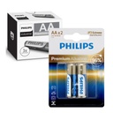 Pack de 12 blister de Pilas Premium alcalinas Philips AAA X 2 unidades