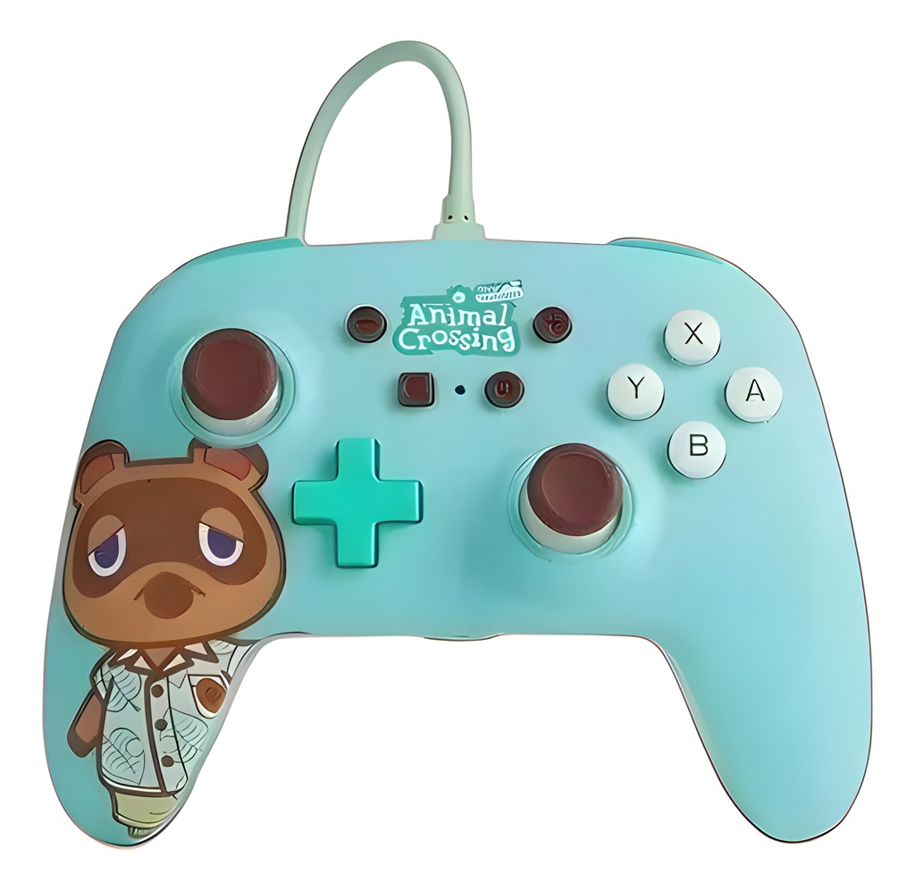 Gamepad Animal Crossing Tom Nook Cableado Nintendo Switch