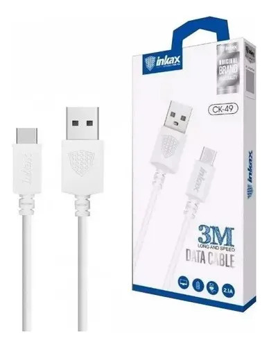 Cable USB a USB-C 3m