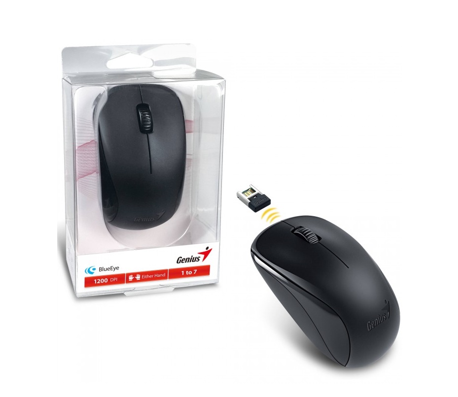 [NX-7000] Mouse Genius NX-7000 inalámbrico negro