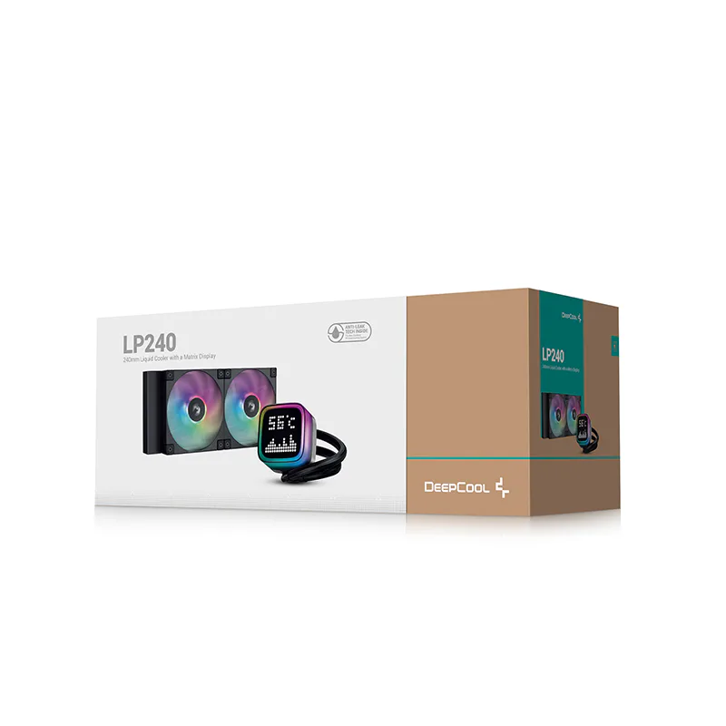 Disipador De CPU Líquido 240mm Argb LCD Omítir Lp240