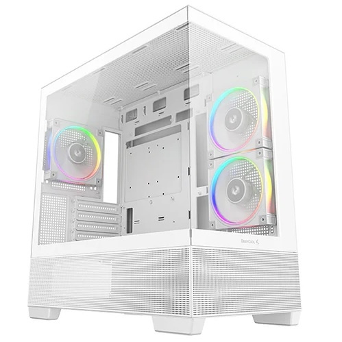 Gabinete Micro-ATX DeepCool CG380 3F blanco