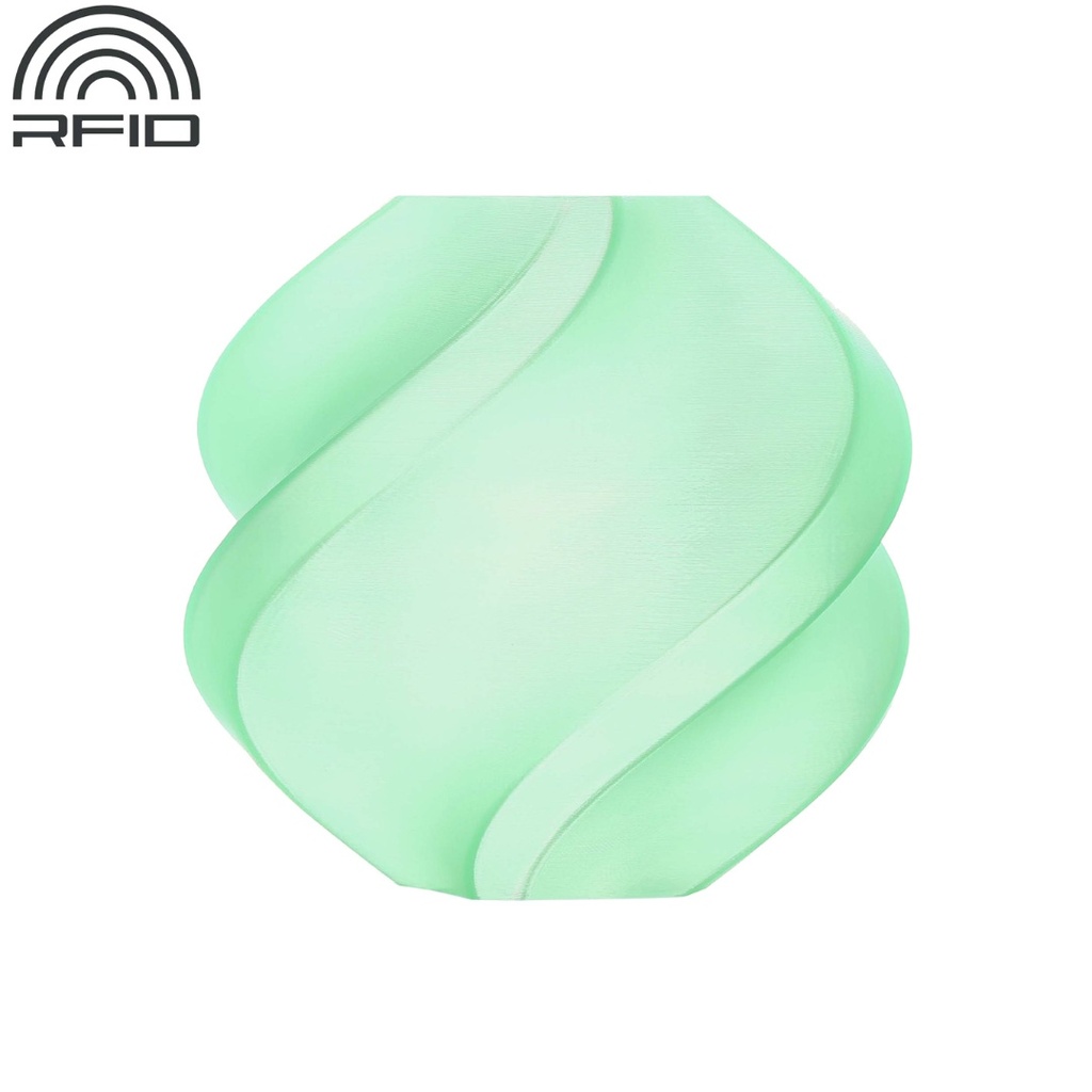 Filamento Bambu Lab PLA Translúcido Light Jade 1.75mm 1kg