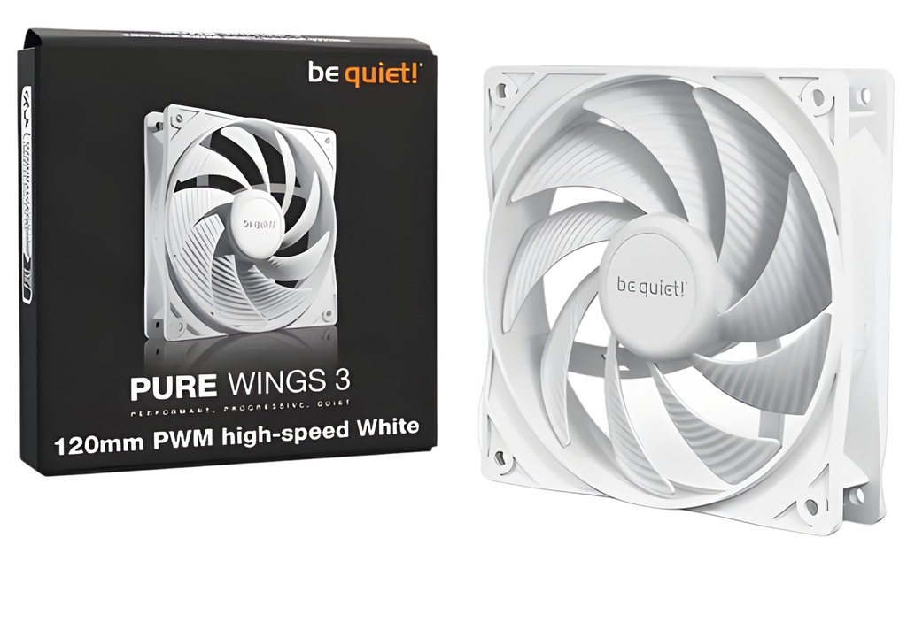 Ventilador De Gabinete 120mm Blanco
