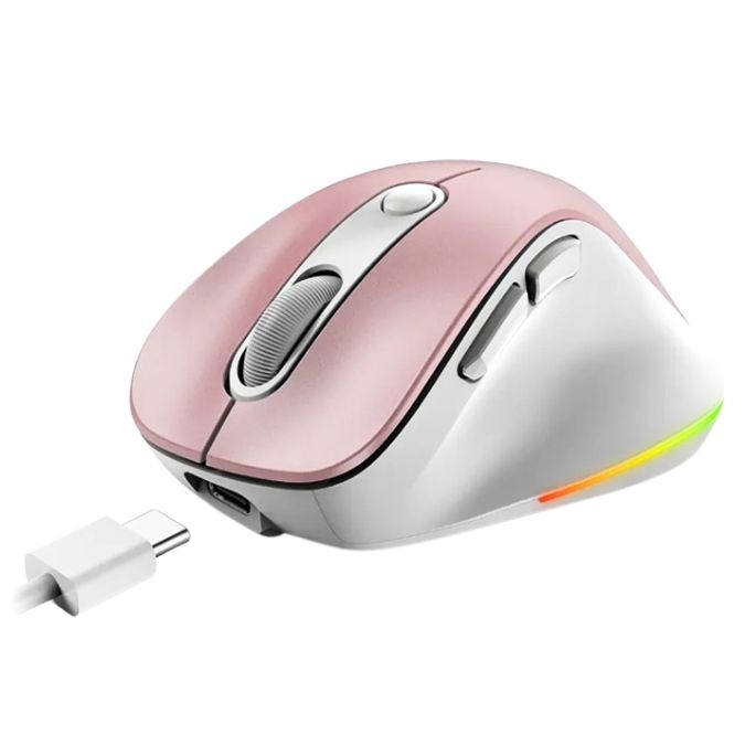 [31030039403] Mouse Genius Ergo 9000S Pro rosa