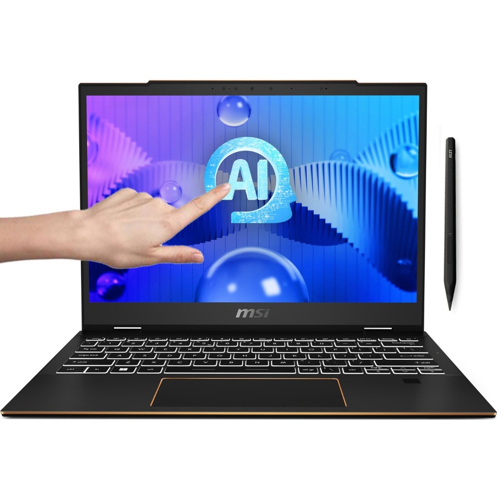 [SUME1314001] Notebook Convertible MSI Core Ultra 7 4.8Ghz, 16GB, 1TB SSD, 13" FHD+ Touch
