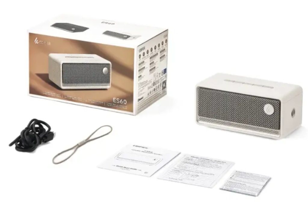 [ES60] Parlante Portátil Edifier ES 60 Marfil bluetooth