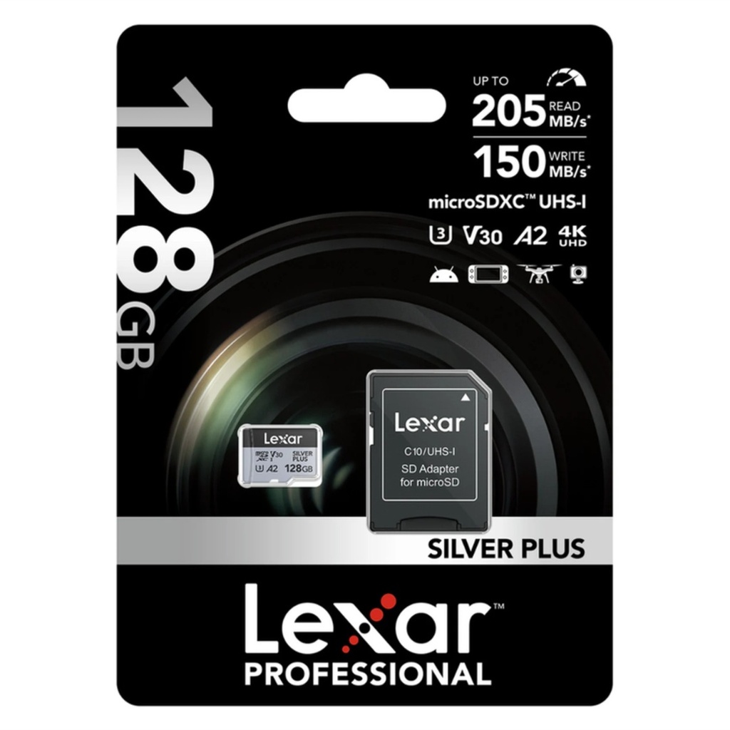 [Silver Plus] Memoria microSDXC Lexar Pro 512GB Silver Plus