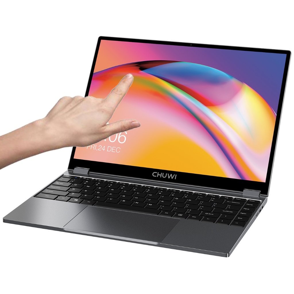 Notebook Convertible Chuwi Quadcore N150, 16GB, 512GB, 13.5" 2.5K Touch