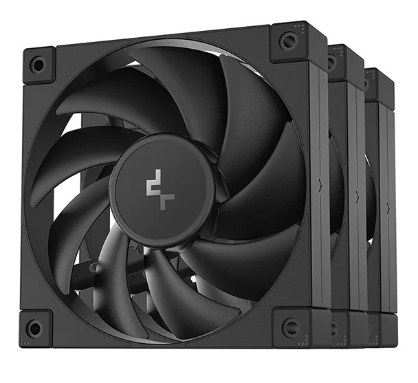 [R-FD12-BKNPN3-G] Fans Deepcool FD12 Negros 3 en 1