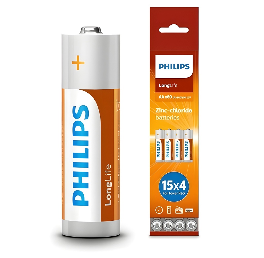 Pilas Aa 1.5V Longlife X60