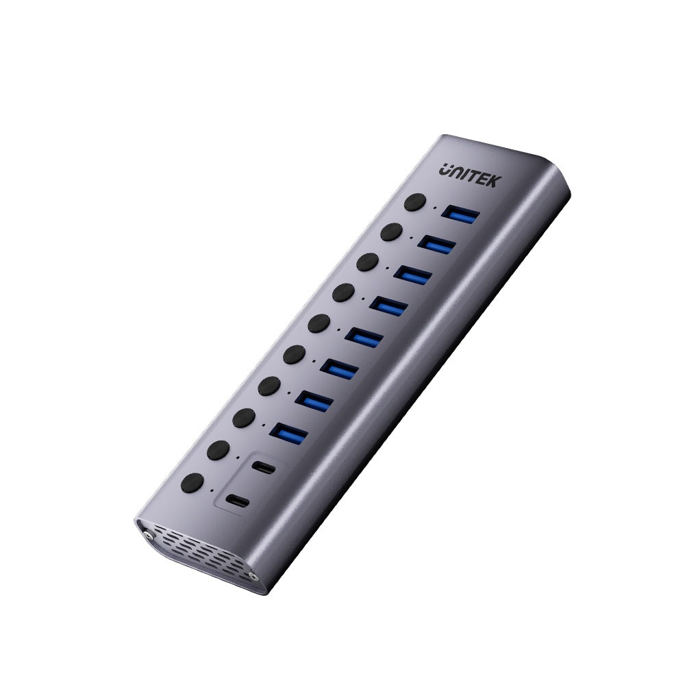 Hub USB 10 Puertos USB-A Y USB-C 3.2 5Gbps