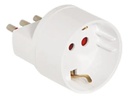 Adaptador Schuko a 3 en Línea