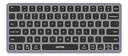 Teclado Cableado con Hub USB-C 9 en 1 4K