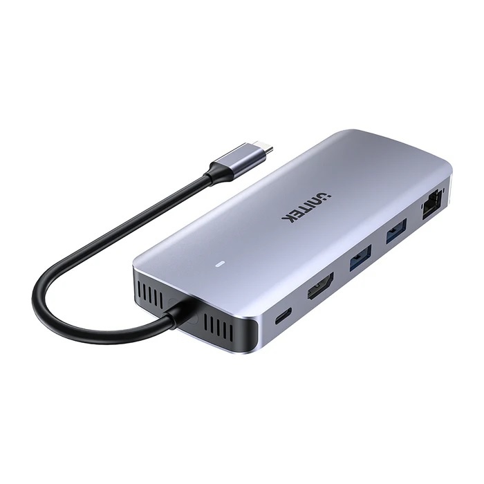 [D1120A] HUB USB-C Unitek 6 en 1 10Gbps con slot M.2