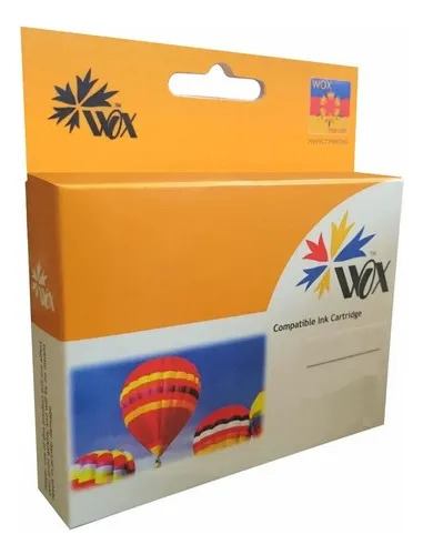 Cartucho compatible Wox T206 amarillo