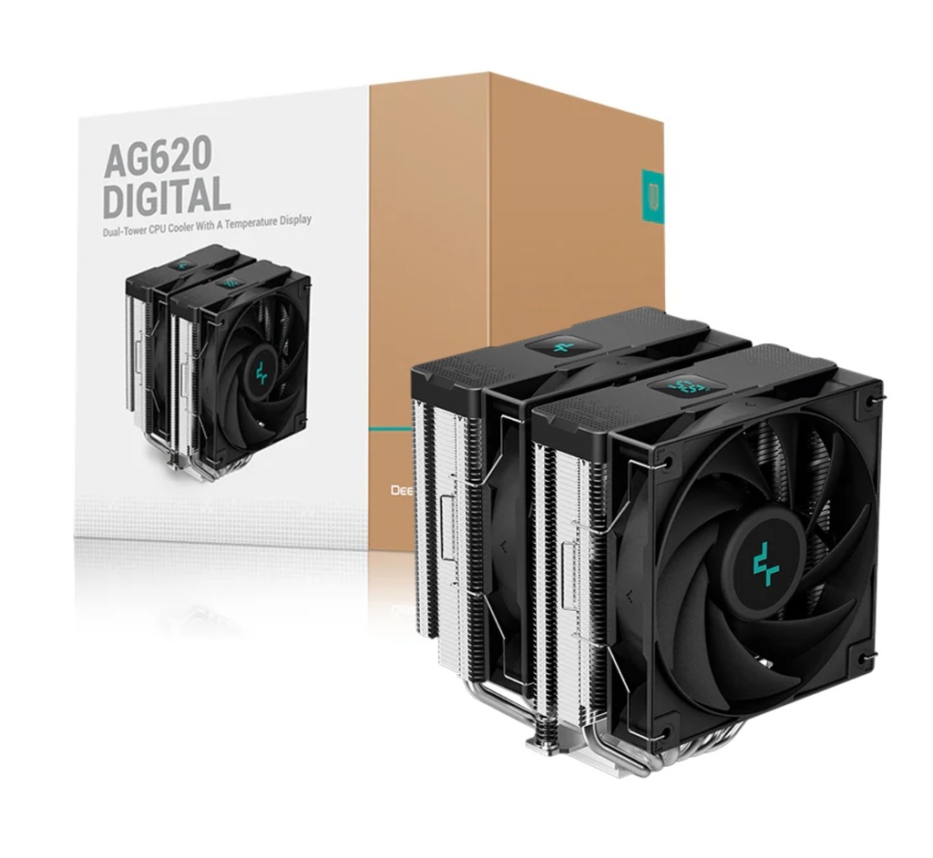 [R-AG620-BKNDMN-G-1] Cooler Deepcool AG620 Digital Negro