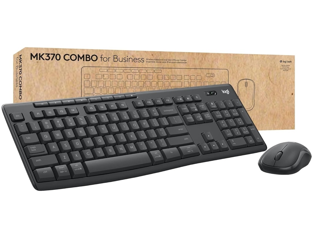 [MK370] Combo Logitech MK370 teclado y mouse inalámbricos