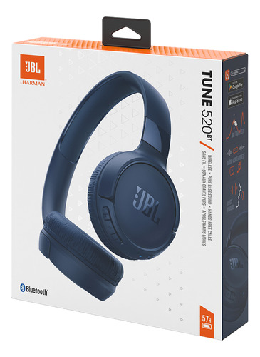 [Tune 520BT] Audífono JBL T520 inalámbrico bluetooth azul