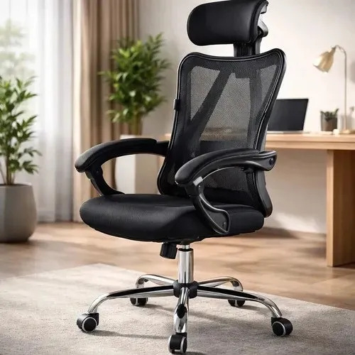 Silla Ergonómica De Oficina Negra