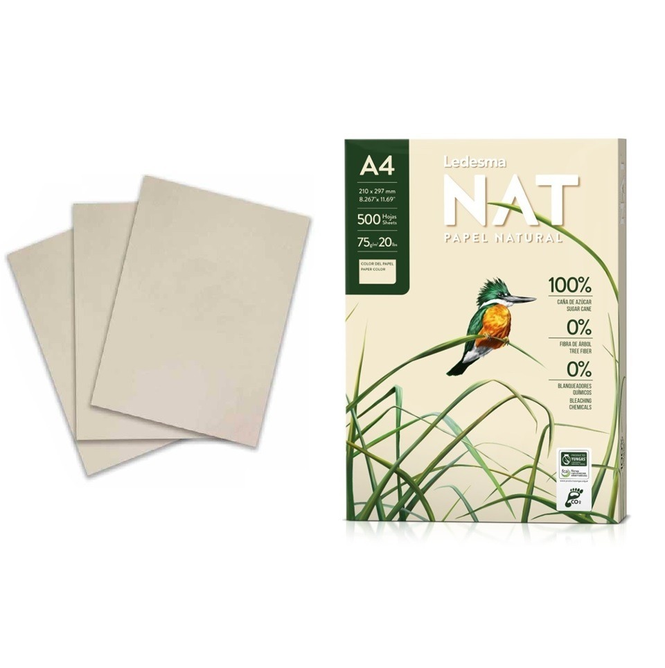 Papel Impresión A4 75g Opaco Resma 500 Hojas