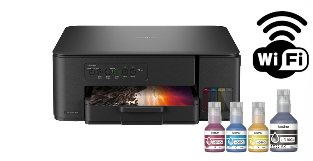 Impresora Brother Multifunción Wi-Fi DCPT430W
