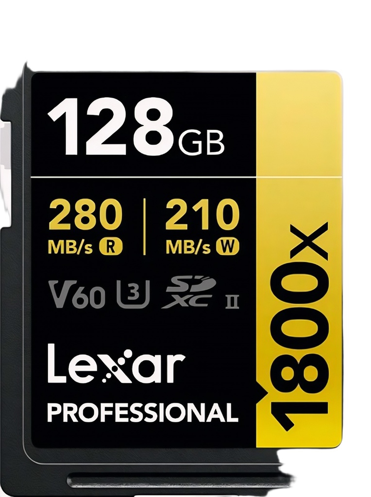 Memoria SD 128Gb Clase 10 U3 V60 Lectura 270MB/S Escritura 205MB/s Uso Tarjeta