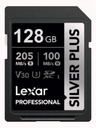Memoria SD 128GB Clase 10 U3 205MB/s 100MB/s